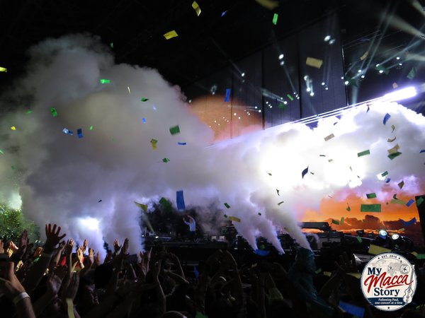 Foto do show