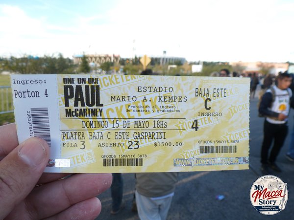 Foto do show
